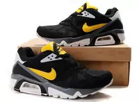 nike air max 91 pas cher yellow  man gray running